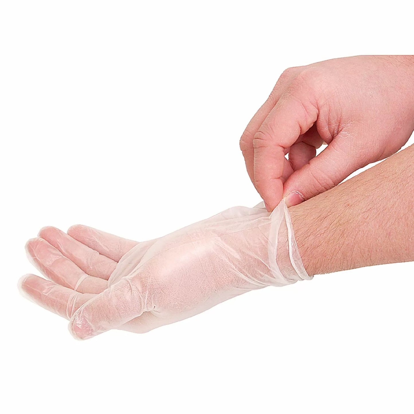 Vinyl Disposable Gloves 5 Mil - Box of 100 Gloves