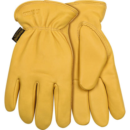 Kinco® Lined Premium Grain Deerskin Driver Gloves