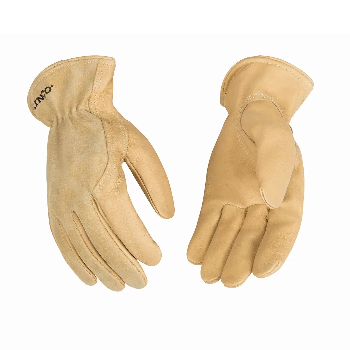 Kinco® Unlined Grain Pigskin Leather Gloves