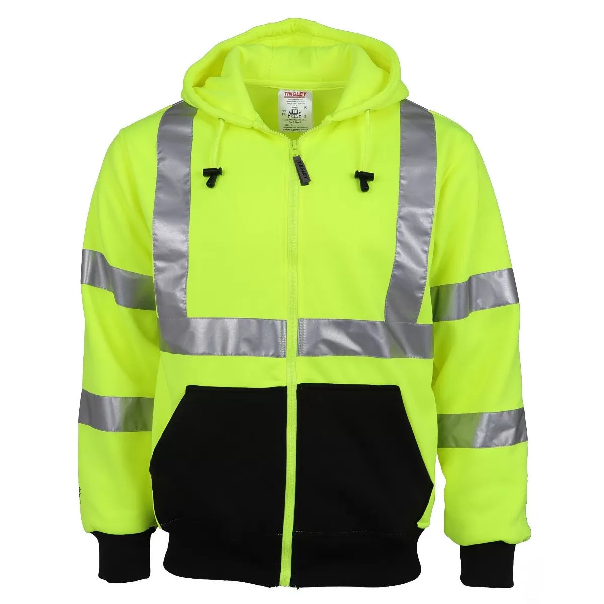 Tingley Job Site™ Class 3 Zip-Up Hooded Sweatshirt