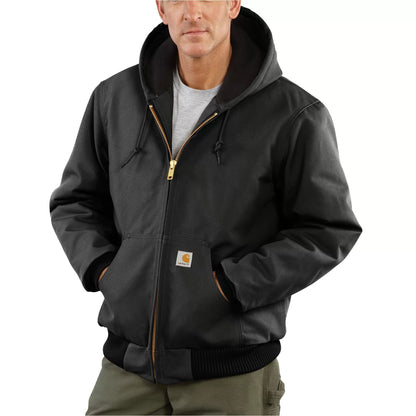 Carhartt® Duck Quilted Flannel Lined Jacket