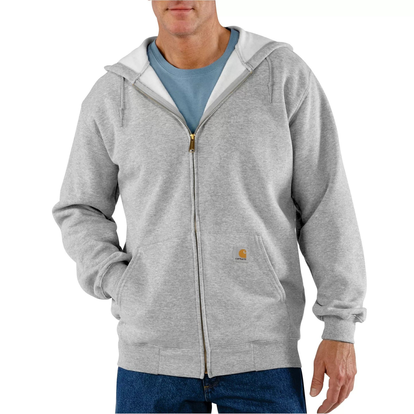 Carhartt® Midweight Zip-Front Hooded Sweatshirt