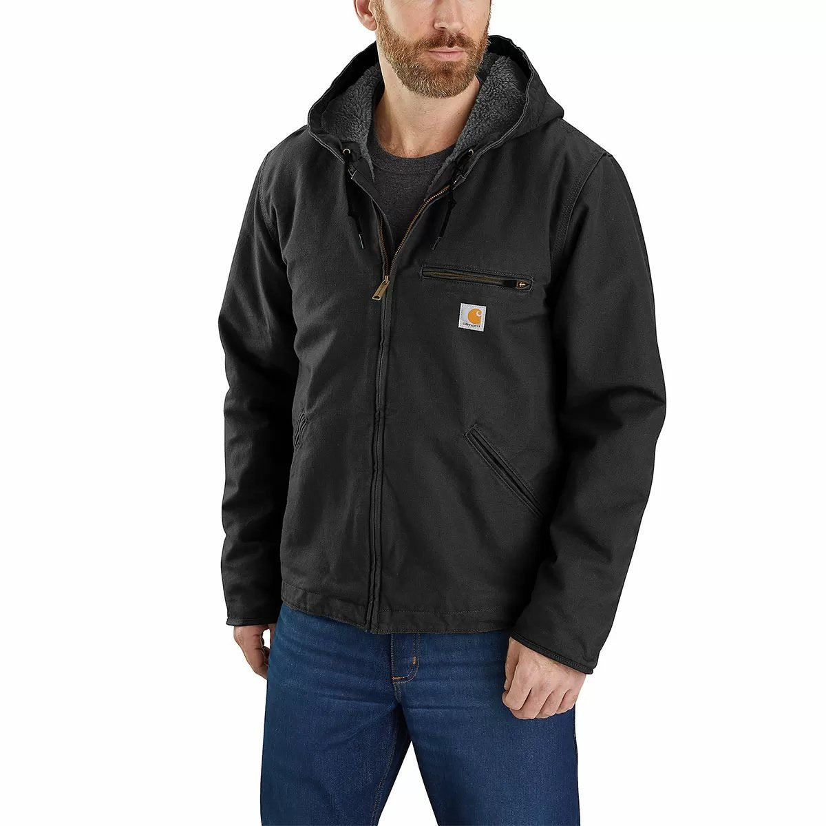 Carhartt® Washed Duck Sherpa Jacket