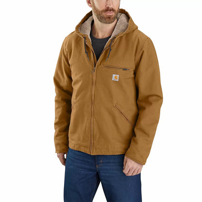 Carhartt® Washed Duck Sherpa Jacket