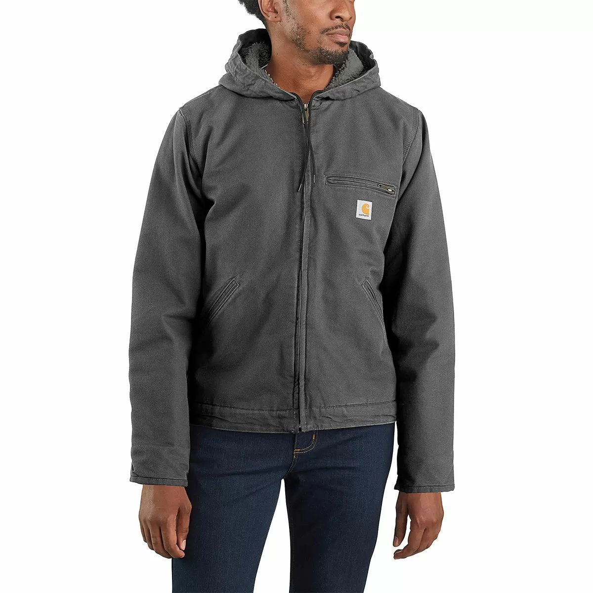 Carhartt® Washed Duck Sherpa Jacket