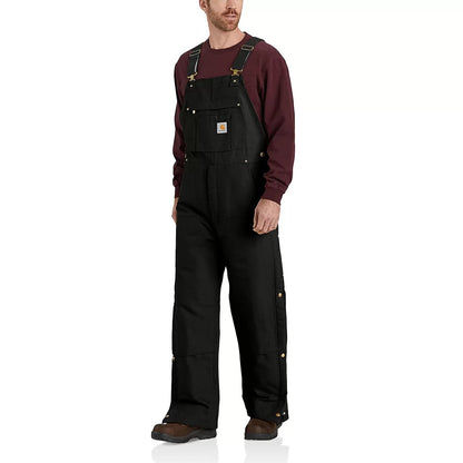 Carhartt® Loose Fit Firm Duck Insulated Bib Overall