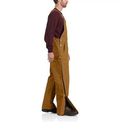 Carhartt® Loose Fit Firm Duck Insulated Bib Overall