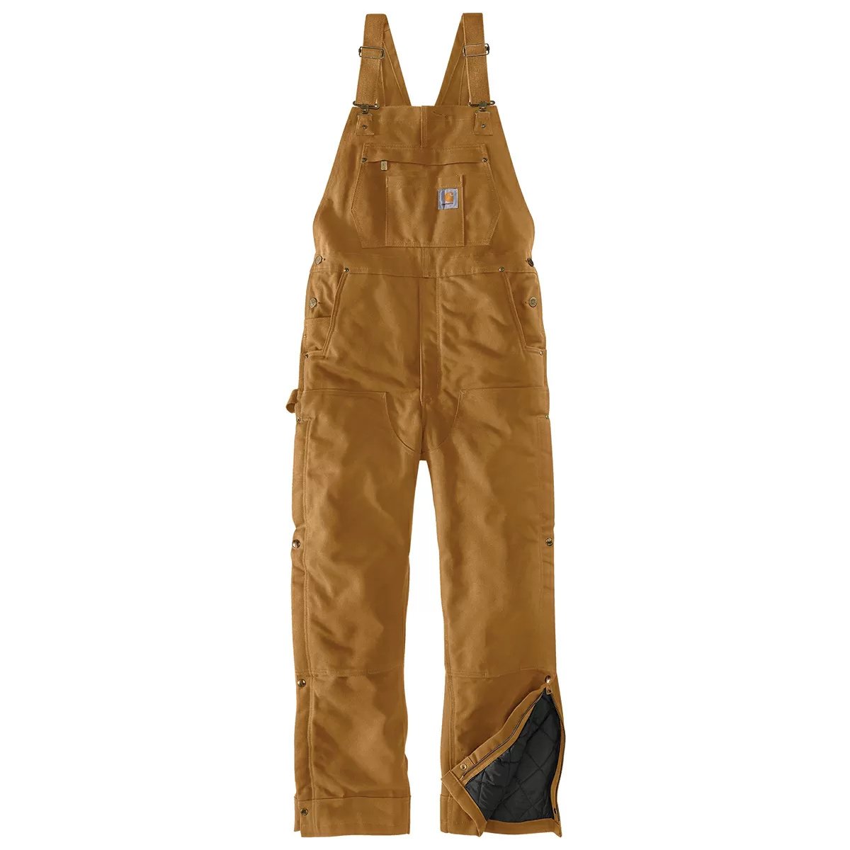 Carhartt® Loose Fit Firm Duck Insulated Bib Overall