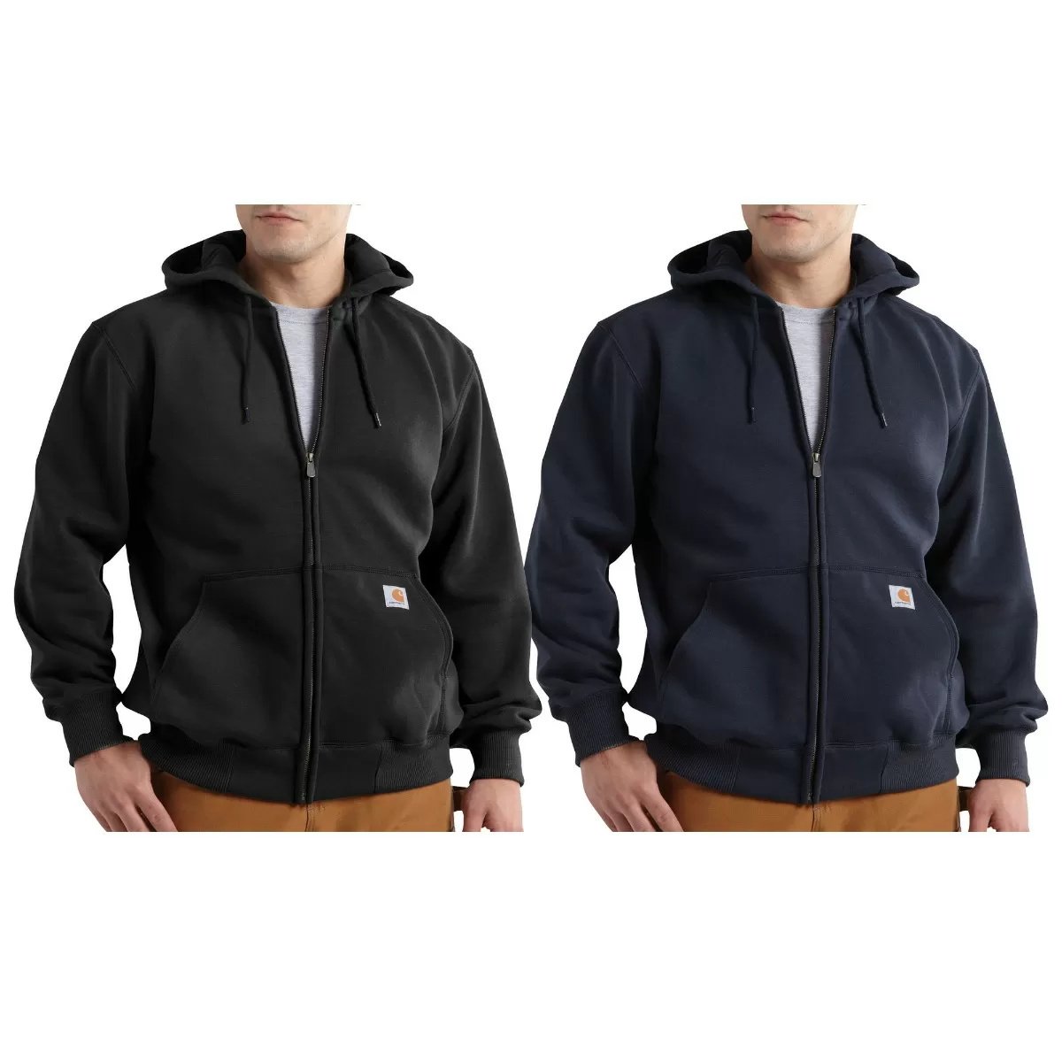 Carhartt® Rain Defender® Paxton Heavyweight Hooded Zip-Front Sweatshirt