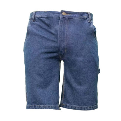 KEY® Men's Denim Dungaree Shorts