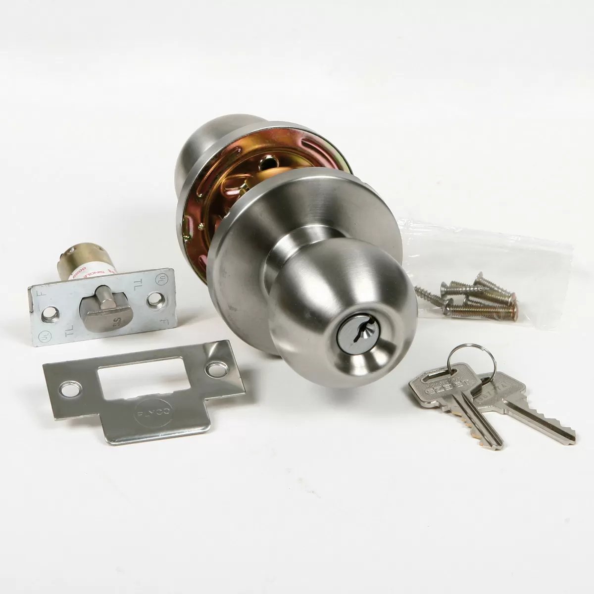 Commercial Duty Door Knob - With Lock