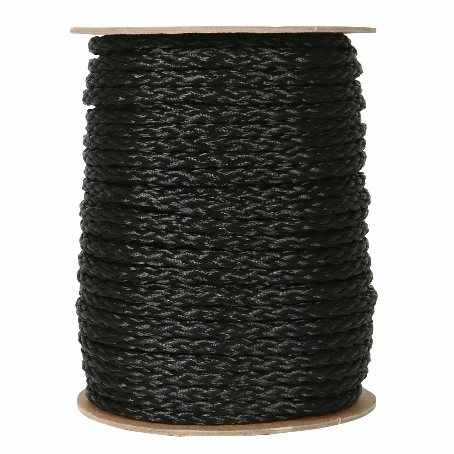 Polypropylene 1/4" Black Braid Rope