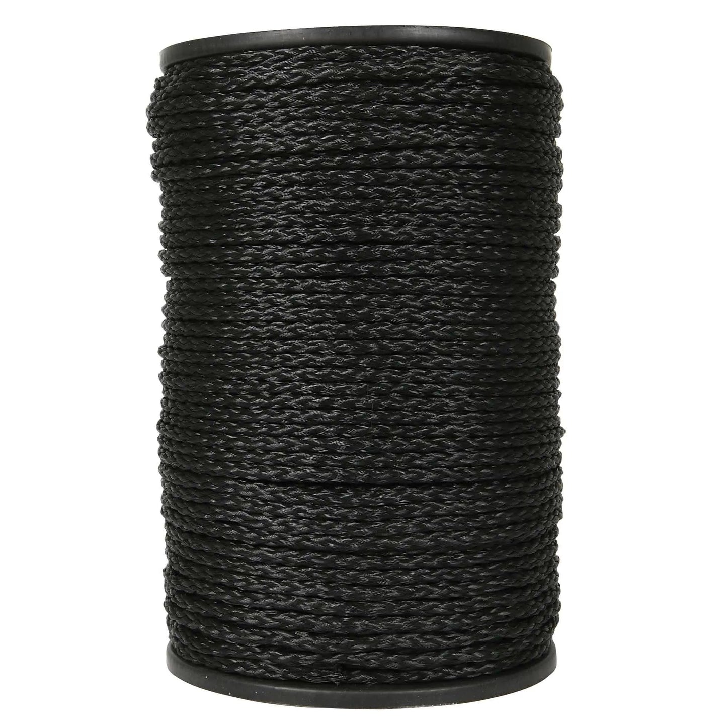 Polypropylene 1/4" Black Braid Rope