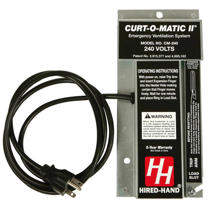 Hired-Hand® Curt-O-Matic II® Emergency Ventilation System - 240 Volt