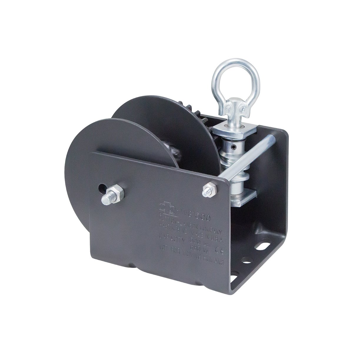 Dutton-Lainson® Worm Gear Winch, Standard Reel - 1,500 lb. Capacity