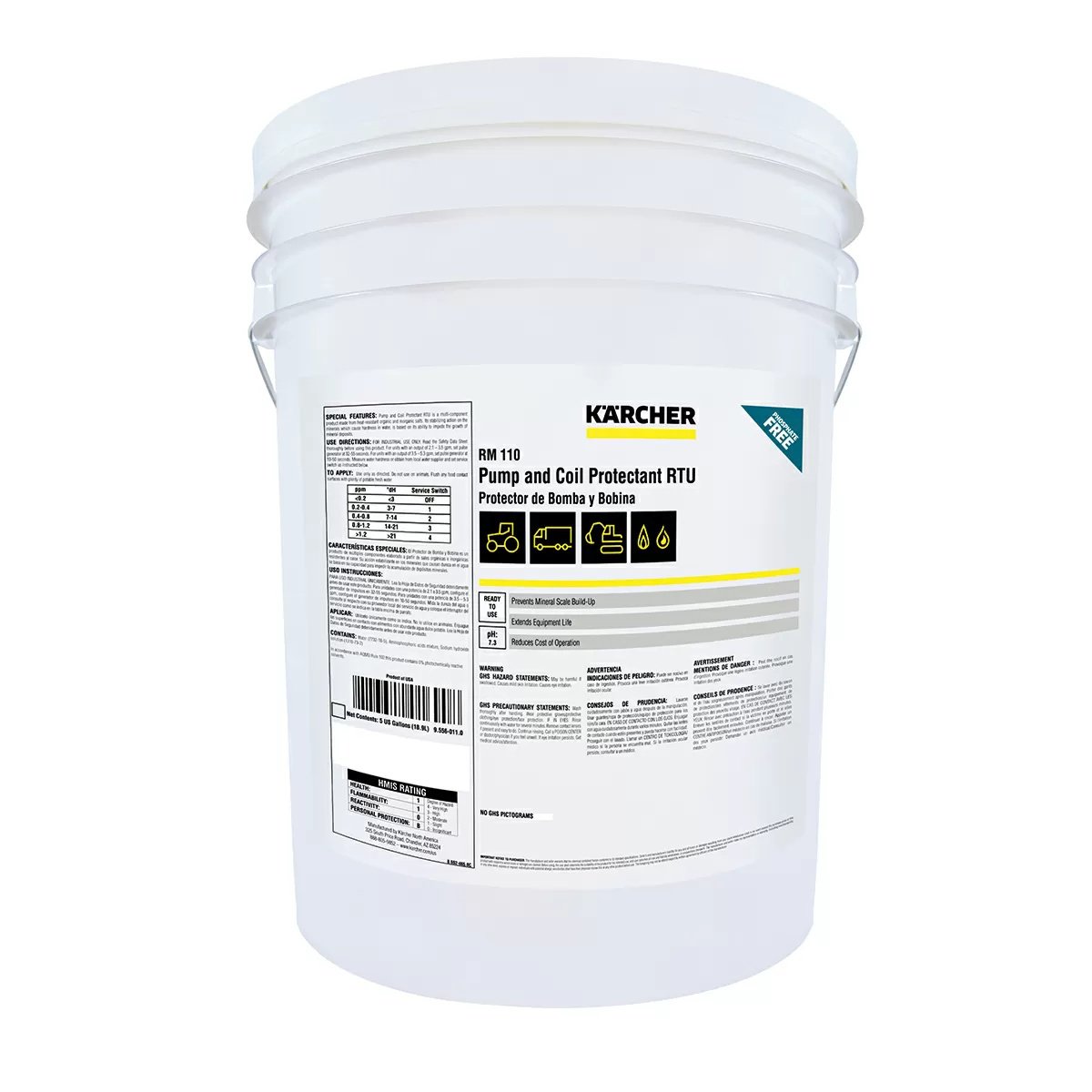 Karcher Pump & Coil Protectant RTU - 5 Gallons