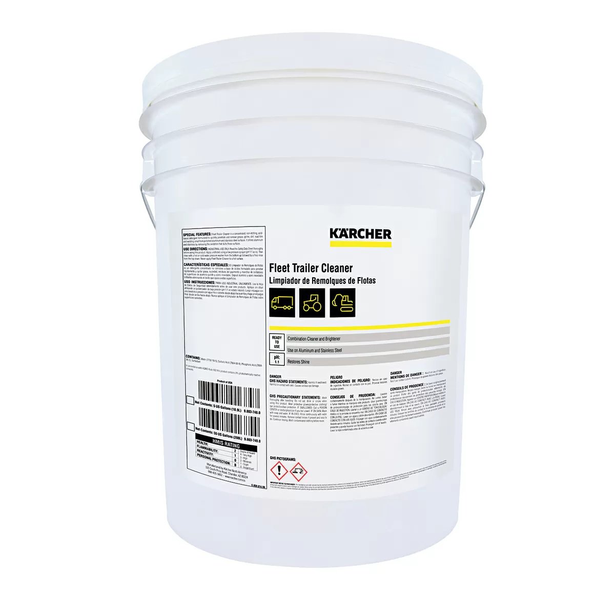 Karcher Fleet Trailer Cleaner RTU - 5 Gallons