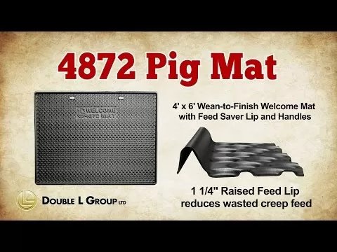 Pig Mat With Lip And Handles - 4' x 6'