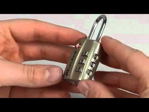 Master Lock® 1 3/16" TSA-Accepted Luggage Lock