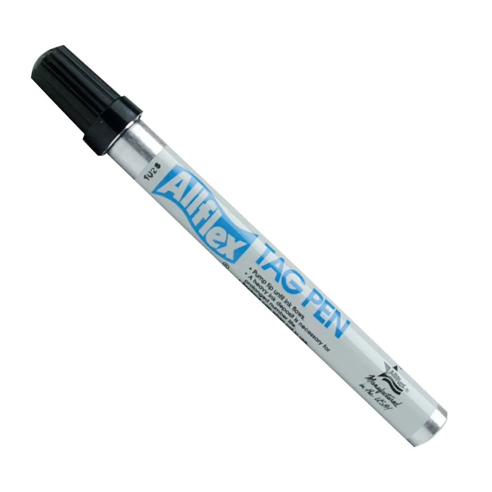 Allflex® 2 - in - 1 Ear Tag Marking Pen - Black - QC Supply - 