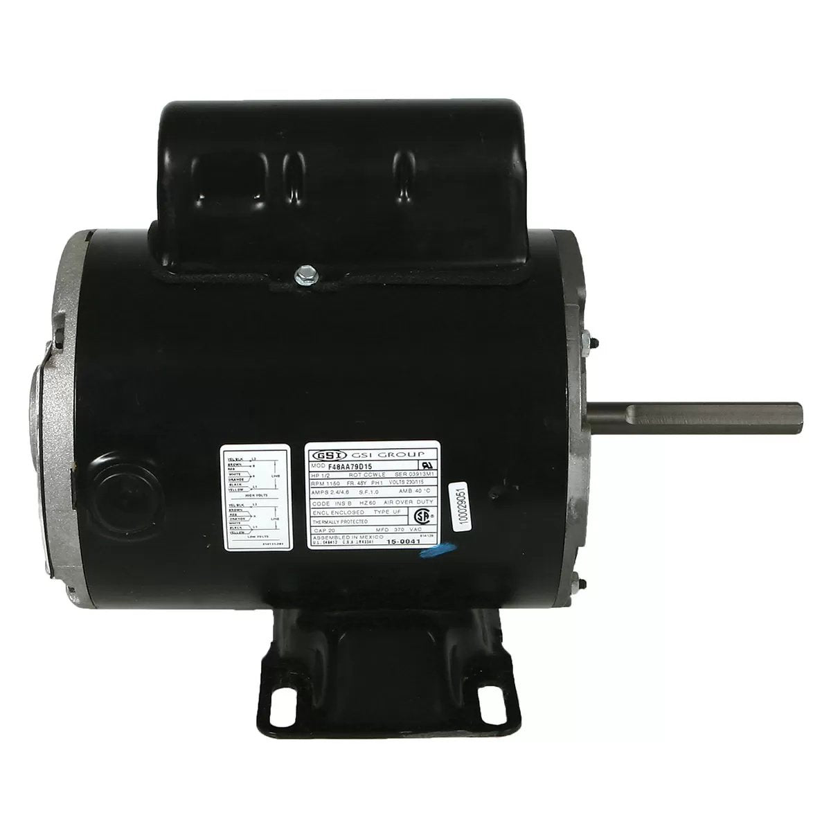 AP® Direct Drive Fan Motor - 1/2 HP, 1,150 RPM