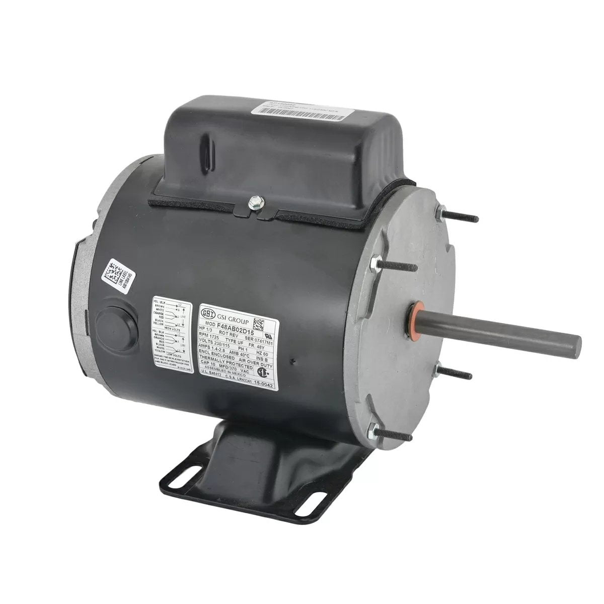 AP® Direct Drive Fan Motor - 1/3 HP, 1,725 RPM