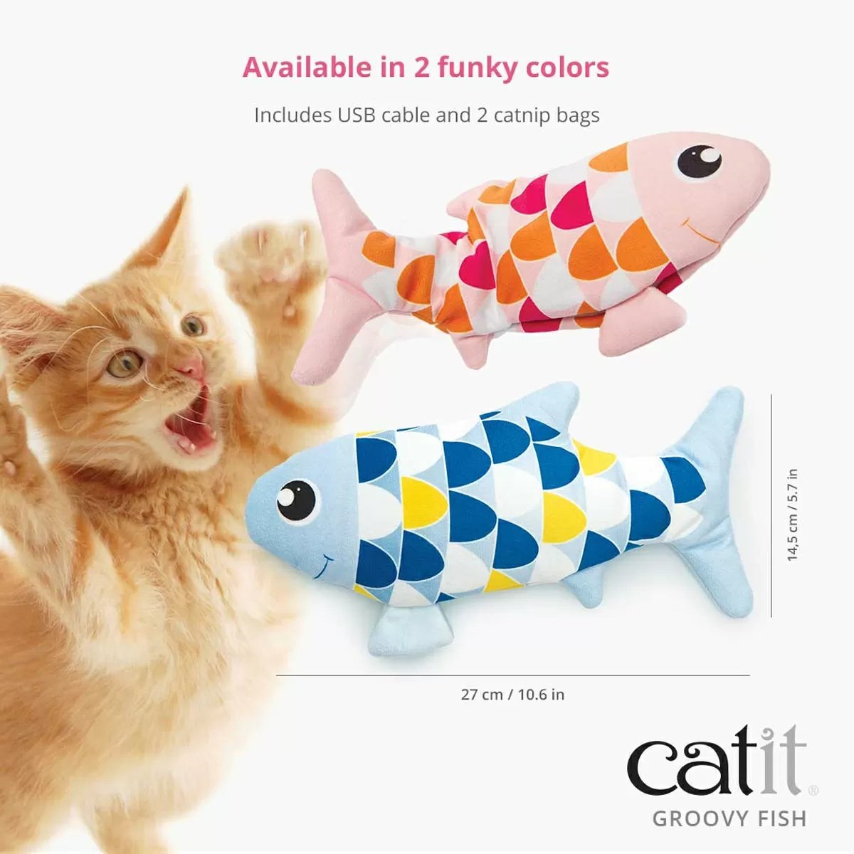 Catit Groovy Fish - QC Supply - 