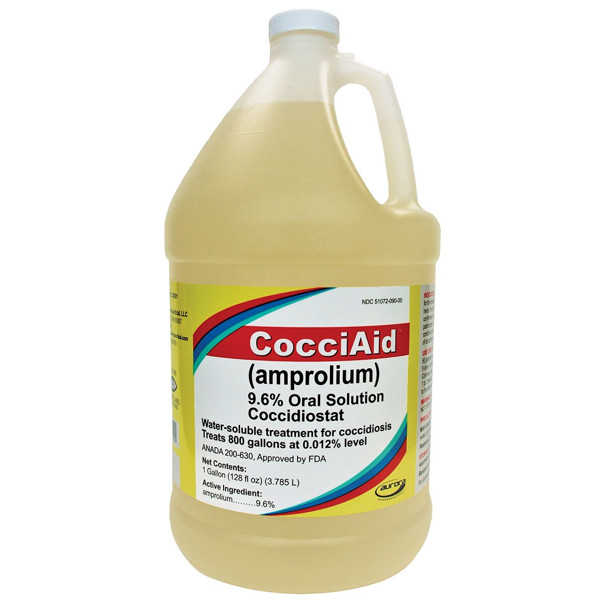 CocciAid® Amprolium 9.6% Oral Solution - 1 Gallon