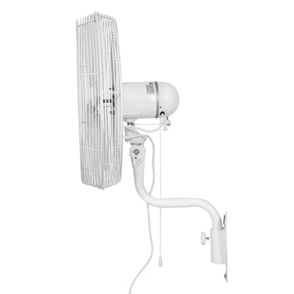 DURAFAN® Indoor/Outdoor Oscillating Wall Mount Fan - 24" - QC Supply - 