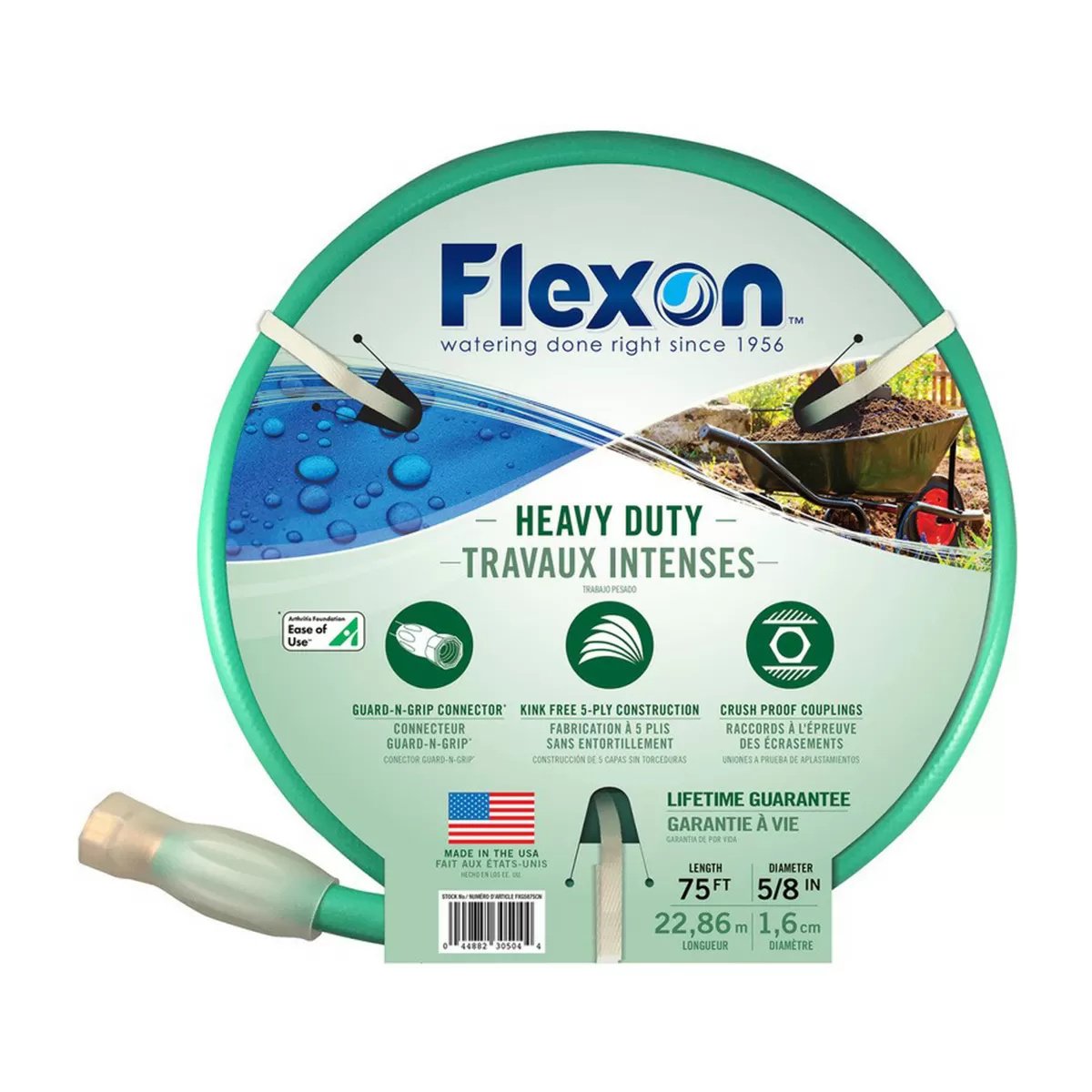 Flexon Heavy Duty Hose - 5 x 8" - 75'