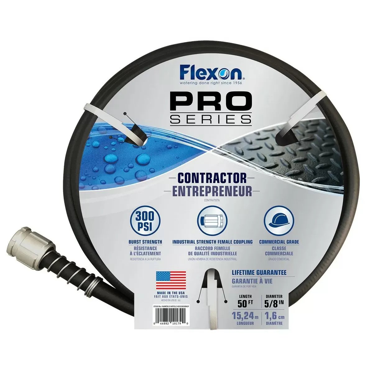 Flexon Pro Contractor Grade Hose - 5/8" x 60'