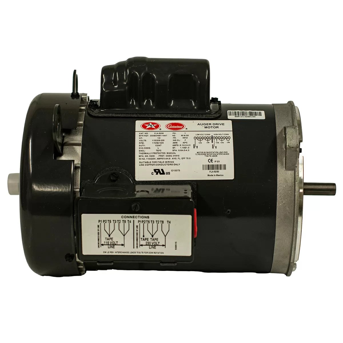 AP® Flex-Flo Auger Motor - 1/2 HP