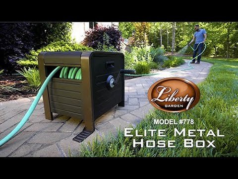 Liberty Garden Decorative 200' Hose Box