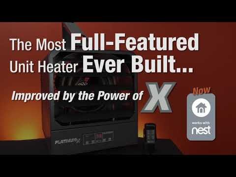 King KB PlatinumX 480V Unit Heaters with 24V Control