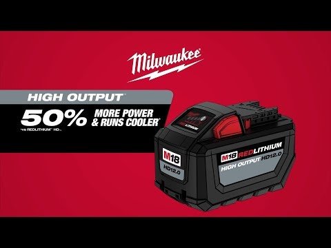 Milwaukee® Tool M18™ REDLITHIUM™ High Output™ HD12.0 Battery Pack