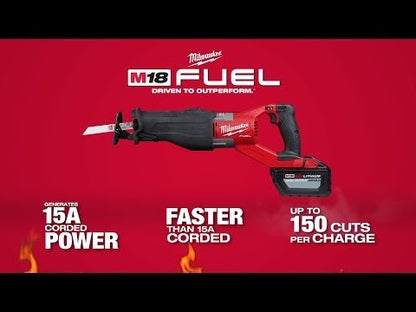 Milwaukee® Tool M18 FUEL™ SUPER SAWZALL® Reciprocating Saw - Tool ONLY