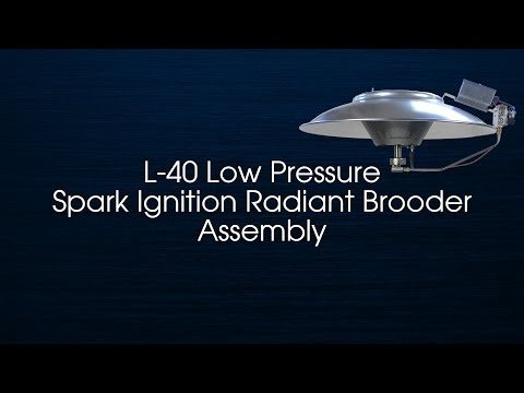 LB ® L-40 Low-Pressure Radiant Heat Brooder