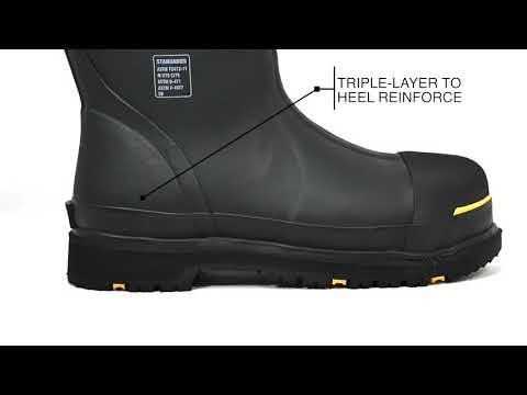 DRYSHOD® Steel-Toe Adjustable Gusset Work Boots