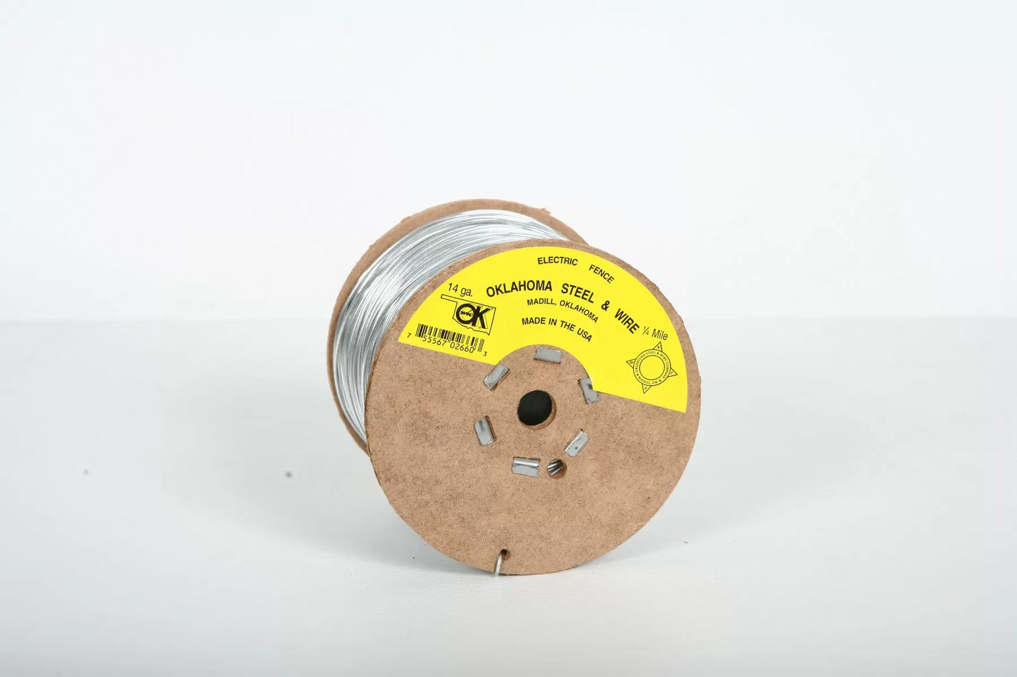 Oklahoma Steel & Wire Electric Fence Wire- 14 Gauge x 1/4 Mile