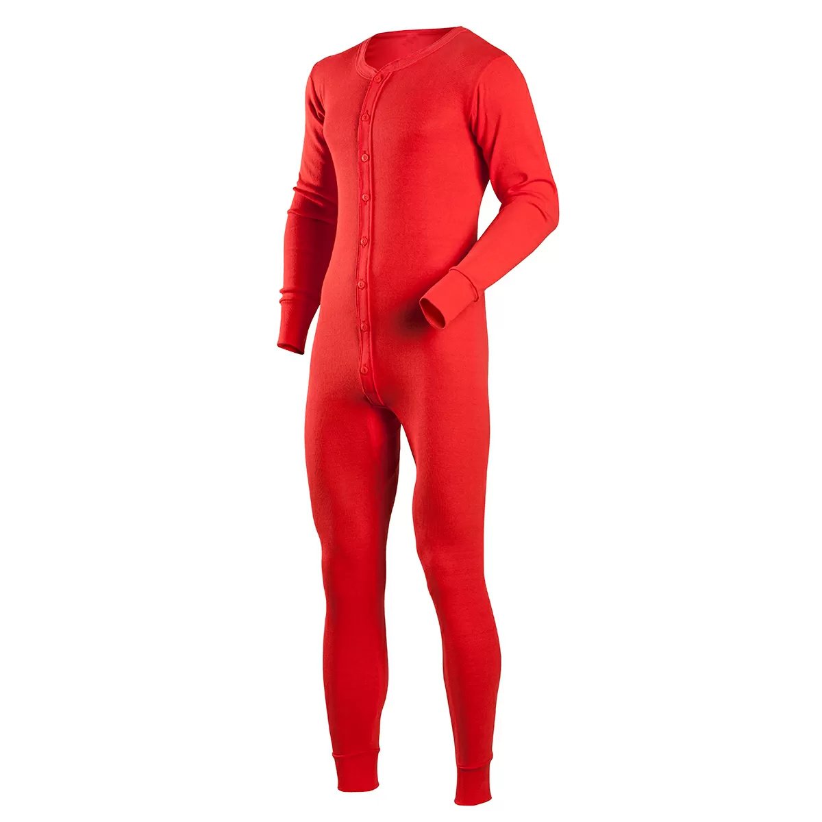 Indera Mills Union Suit - Red - QC Supply - 