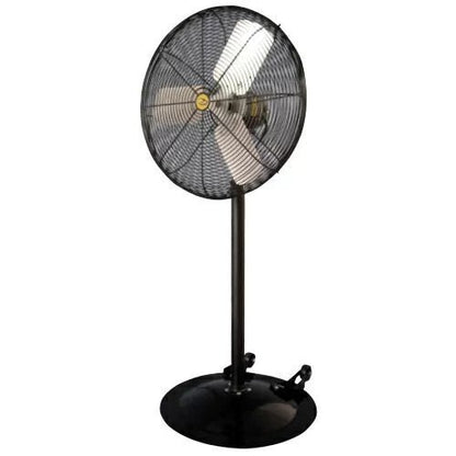 J&D Manufacturing HeavyDuty Industrial Oscillating Pedestal Fan - QC Supply - 