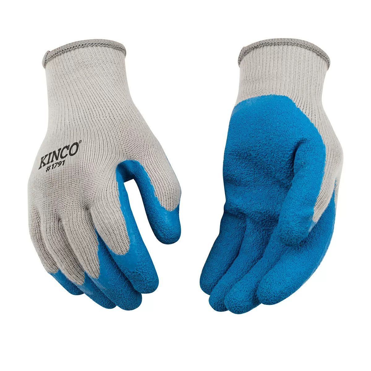 Kinco® Poly/Cotton Knit Shell w/Latex Palm Gloves - QC Supply - 