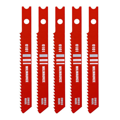 Milwaukee Tool HighSpeed Steel Jig Saw Blades  5 Pack