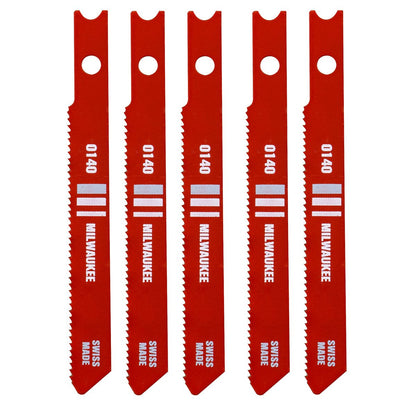 Milwaukee Tool HighSpeed Steel Jig Saw Blades  5 Pack