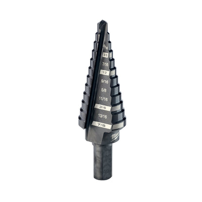 Milwaukee Tool Black Oxide Step Drill Bits