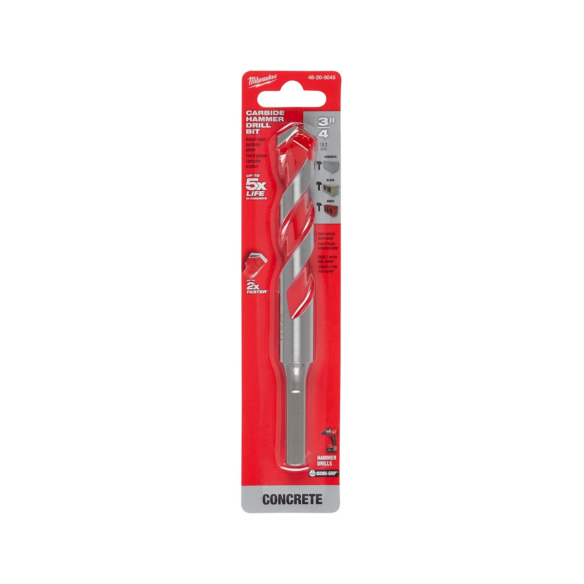 Milwaukee Tool Carbide s  5/8"  1"