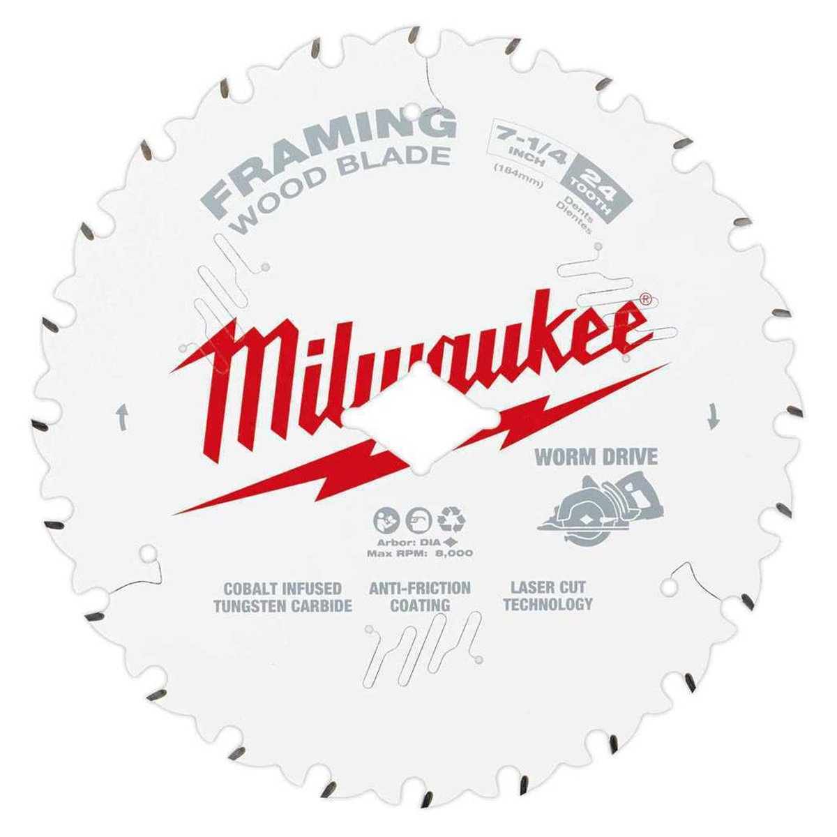 Milwaukee Tool Circular Saw Framing Blades