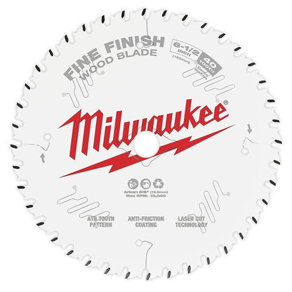 Milwaukee Tool Fine Finish Circular Saw Blades