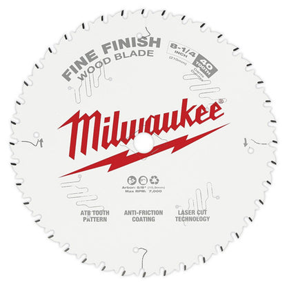 Milwaukee Tool Fine Finish Circular Saw Blades