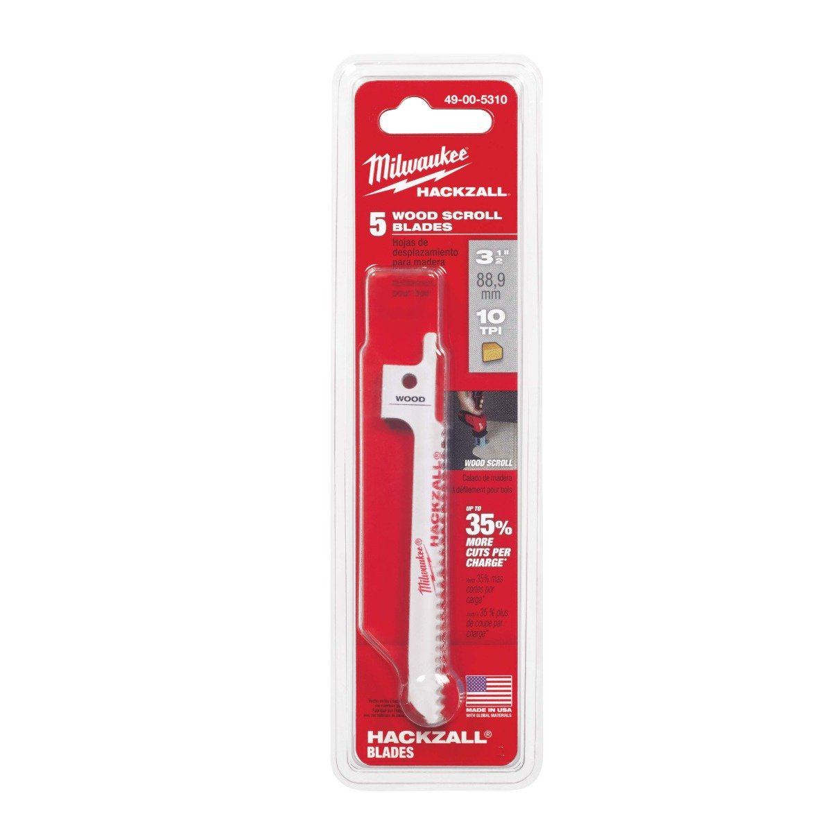 Milwaukee Tool M12 Hackzall™ Blades